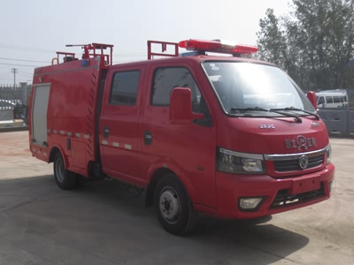 國六東風1噸水罐消防車