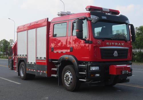 國六汕德卡搶險(xiǎn)救援消防車