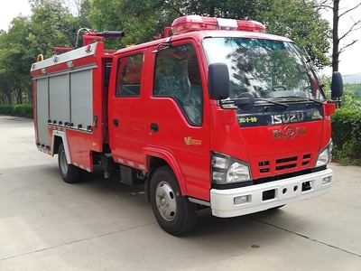 國六五十鈴2噸泡沫消防車